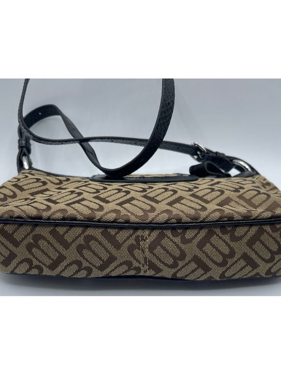 BALENCIAGA Essex Monogram Leather Small Shoulder Bag - Picture 9 of 14